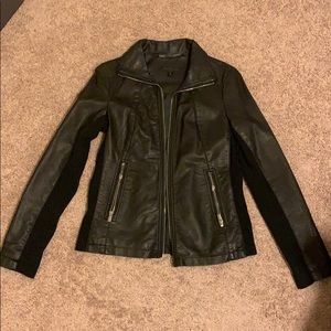 Faux Leather Worthington Jacket